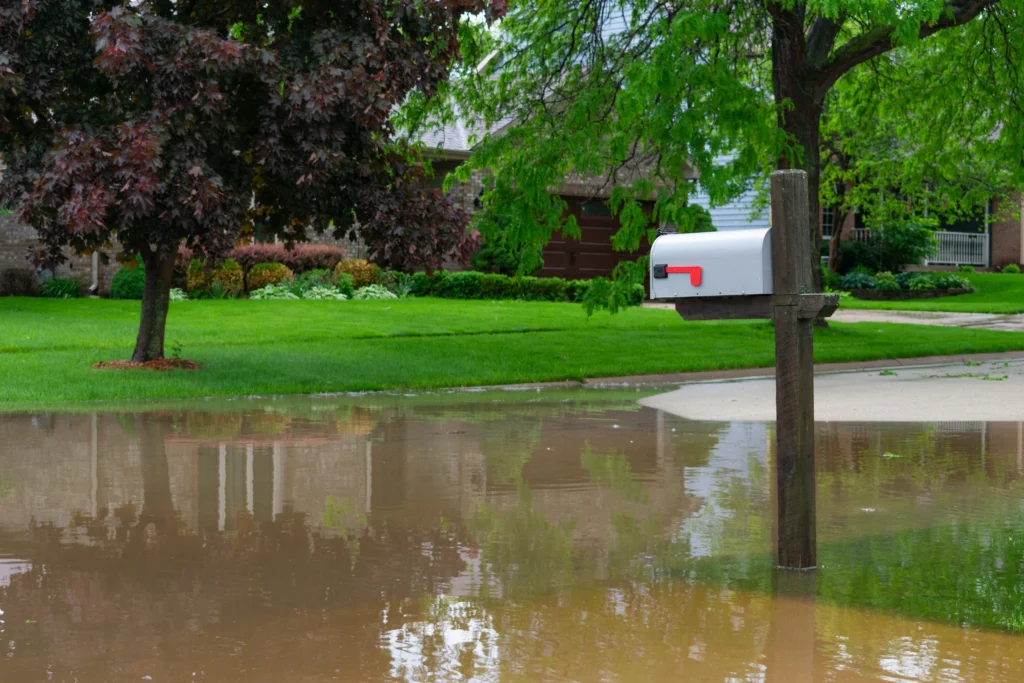 Waterloo, IL protect flooded trees